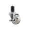 Service Caster 3'' Nylon Swivel 1-5/8'' Expanding Stem Caster with Brake SCC-EX20S314-NYS-TLB-158 - alternate 1